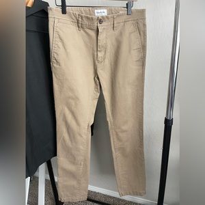 Goodfellow Mens Khaki Chinos - Size 32/32